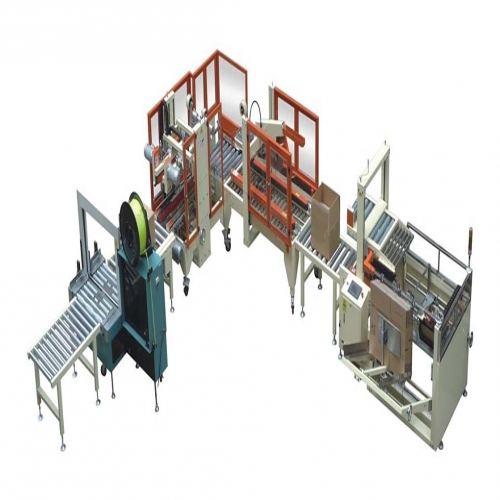 全自动开箱/封箱/打包系统